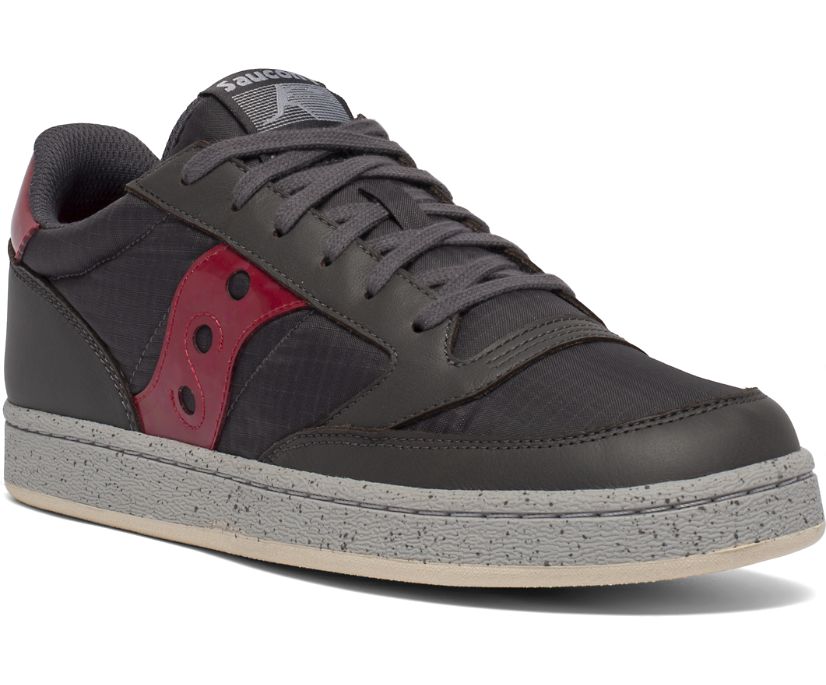 Women's Saucony Jazz Court Originals Black / Red | Singapore 047XYUF